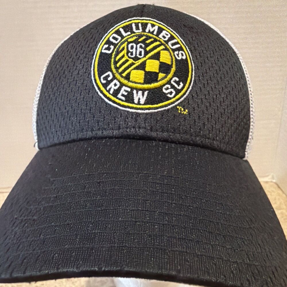 Columbus Crew Supporter Supply Co Mesh Trucker Snapback Hat Cap MLS S/M